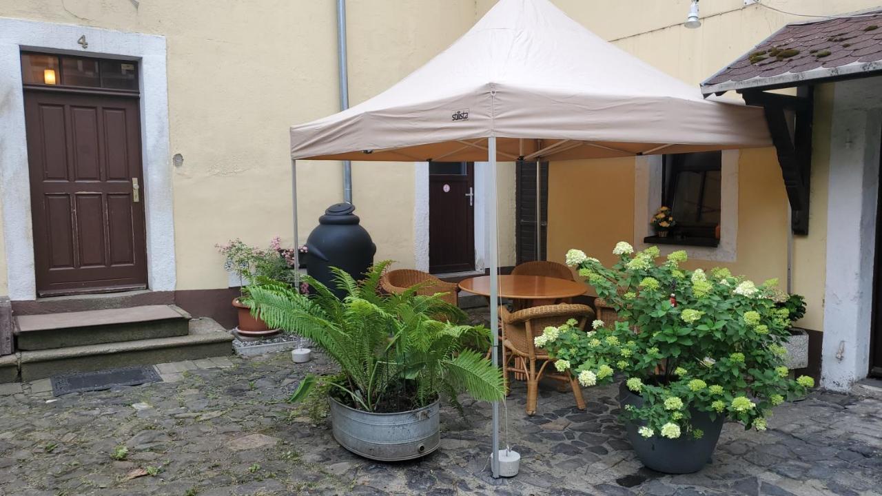 Ferienwohnung Am Rosengarten 勒包 外观 照片